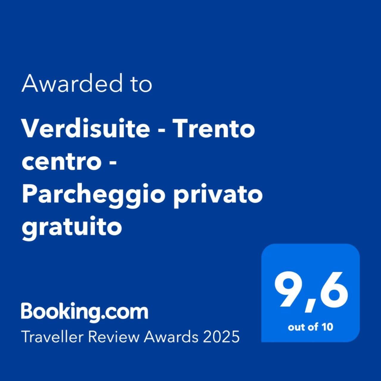 Verdisuite - Trento Centro - Parcheggio Privato Gratuito Exteriér fotografie